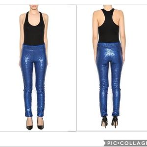May & June Sequin Legging Blue